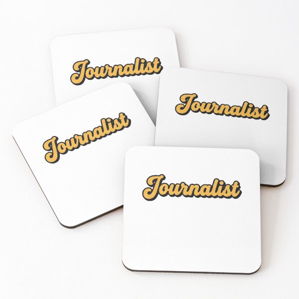 Item preview, Journalist Retro Sticker designed and sold by k3rstman1.