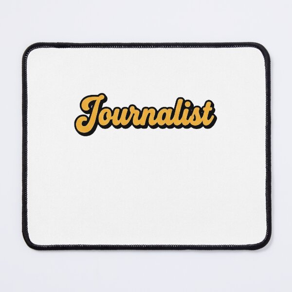 Item preview, Journalist Retro Sticker designed and sold by k3rstman1.