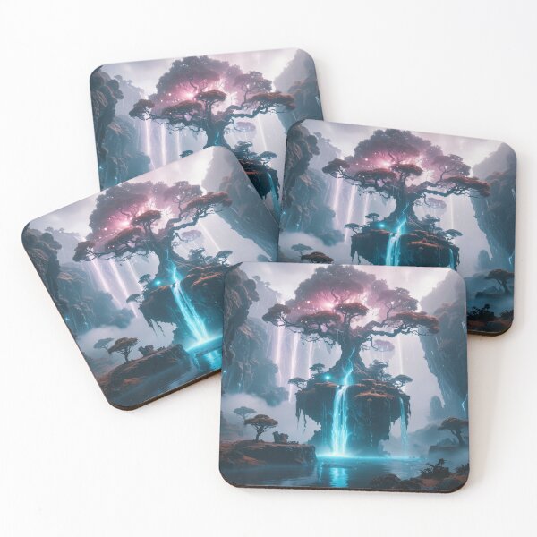 Item preview, Surreal fantasy landscape designed and sold by Exoset.