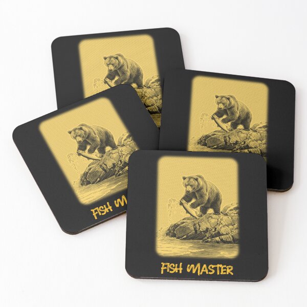 Item preview, Fish Master Golden Bear Fishing designed and sold by RPrintPulse.
