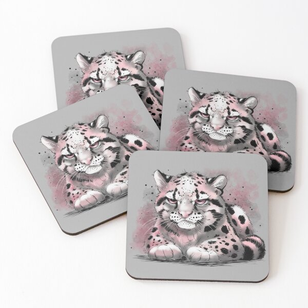 Item preview, Grumpy Clouded Leopard designed and sold by HRSCreates.