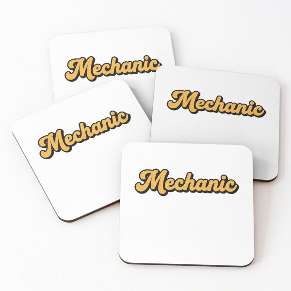 Item preview, Retro Mechanic Sticker designed and sold by k3rstman1.