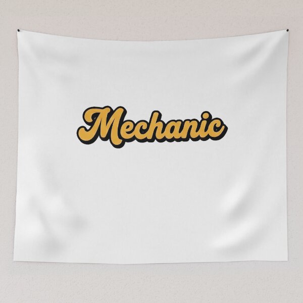 Item preview, Retro Mechanic Sticker designed and sold by k3rstman1.