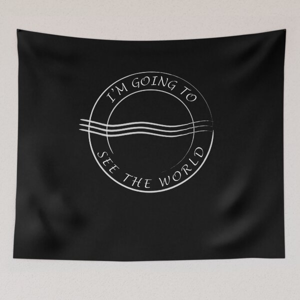 Item preview, I'm Going To See The World Traveler Adventurer designed and sold by Tengerimalac75.