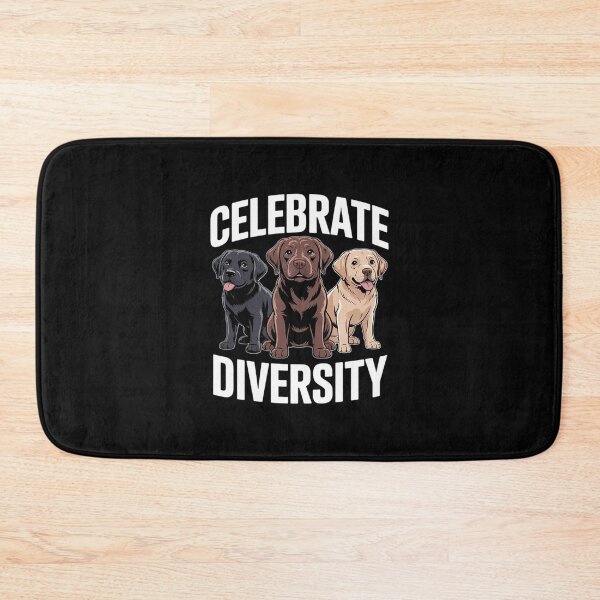 Item preview, Celebrate Diversity - Labrador Retriever Dog Lover  designed and sold by PowAcademy.