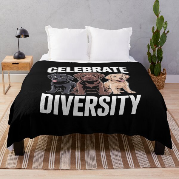 Item preview, Celebrate Diversity - Labrador Retriever Dog Lover  designed and sold by PowAcademy.