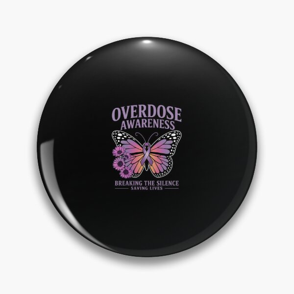 Item preview, Overdose Awareness Purple Ribbon Drug Addiction11  designed and sold by CombatTask.