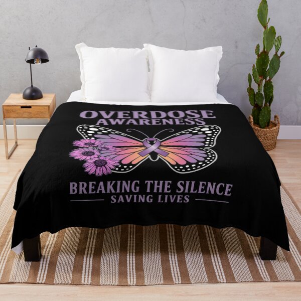 Item preview, Overdose Awareness Purple Ribbon Drug Addiction11  designed and sold by CombatTask.