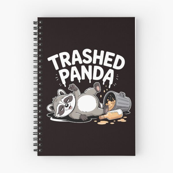 Item preview, Trashed Panda Drunk Raccoon – Funny Raccoon Meme for Raccoon Lovers designed and sold by Redgiant87x.