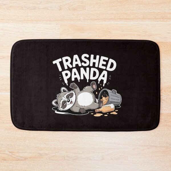 Item preview, Trashed Panda Drunk Raccoon – Funny Raccoon Meme for Raccoon Lovers designed and sold by Redgiant87x.