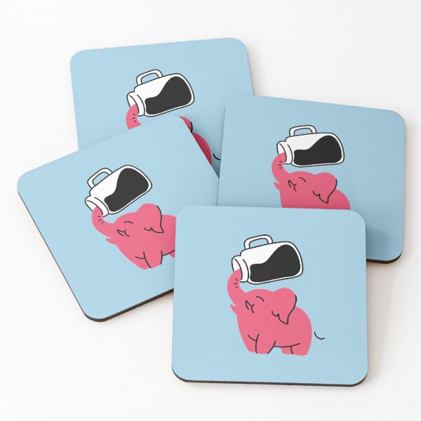 Item preview, efficient elephant coffee designed and sold by delicate-pov.