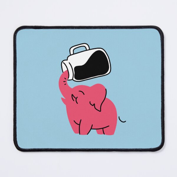 Item preview, efficient elephant coffee designed and sold by delicate-pov.