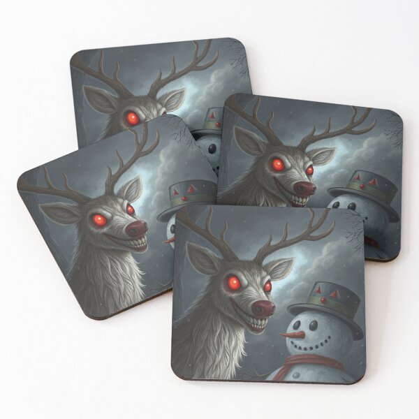 Item preview, Rudolf and Frosty (Spooky Edition) 17 designed and sold by AIfolklore.