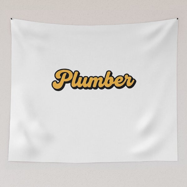 Item preview, Retro Plumber Sticker designed and sold by k3rstman1.