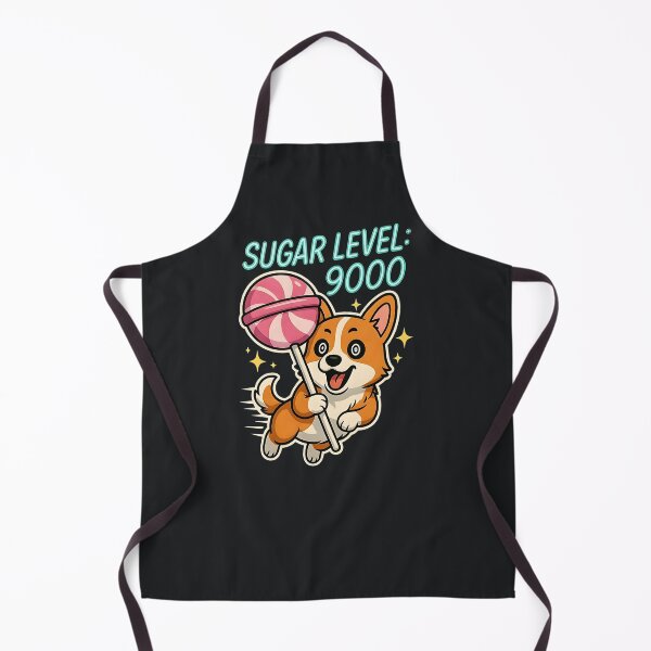 Item preview, Sugar Level 9000 – Hyper Sarcastic Corgi Candy Humor designed and sold by Taans-Creation.