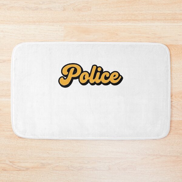 Item preview, Retro Police Sticker designed and sold by k3rstman1.