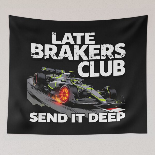 Item preview, Neon Apex: The Late Brakers Club designed and sold by AwesomeBeyondLimits.