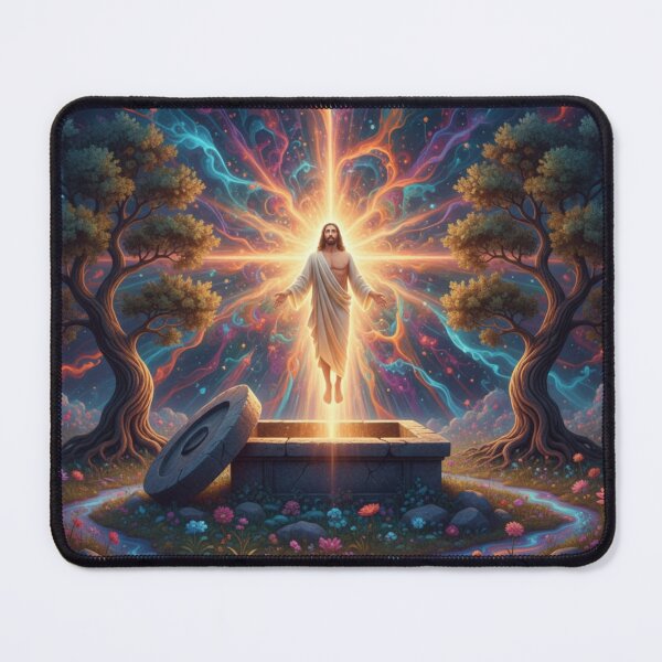 Item preview, Christ's psychedelic resurrection designed and sold by BabyGodTs.