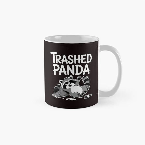 Item preview, Trashed Panda Drunk Raccoon – Classic Trashed Panda Shirt Humor designed and sold by Redgiant87x.