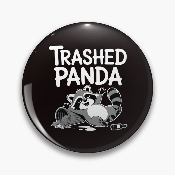 Item preview, Trashed Panda Drunk Raccoon – Classic Trashed Panda Shirt Humor designed and sold by Redgiant87x.