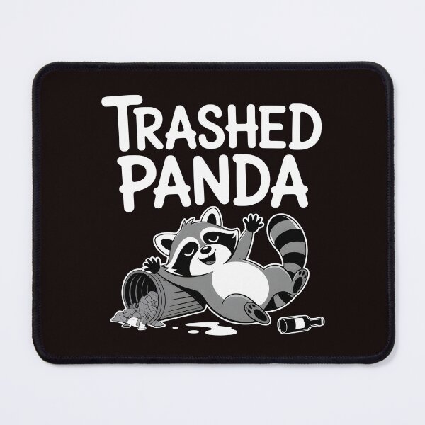 Item preview, Trashed Panda Drunk Raccoon – Classic Trashed Panda Shirt Humor designed and sold by Redgiant87x.