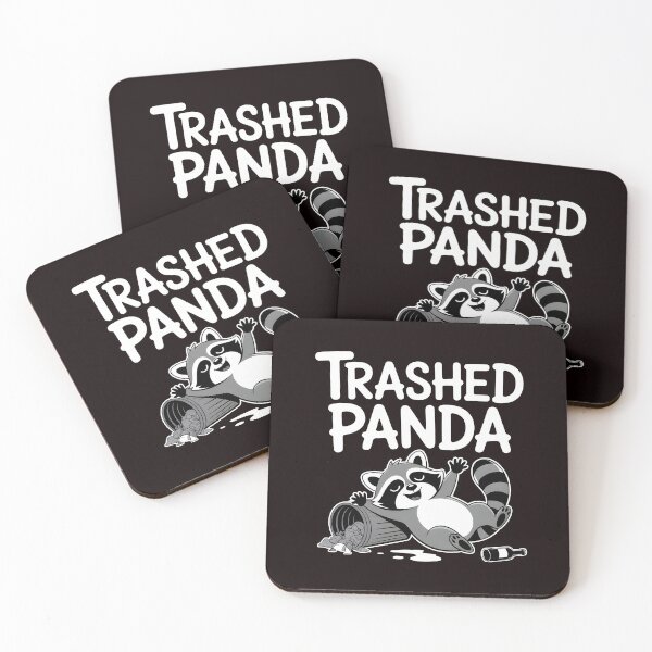 Item preview, Trashed Panda Drunk Raccoon – Classic Trashed Panda Shirt Humor designed and sold by Redgiant87x.