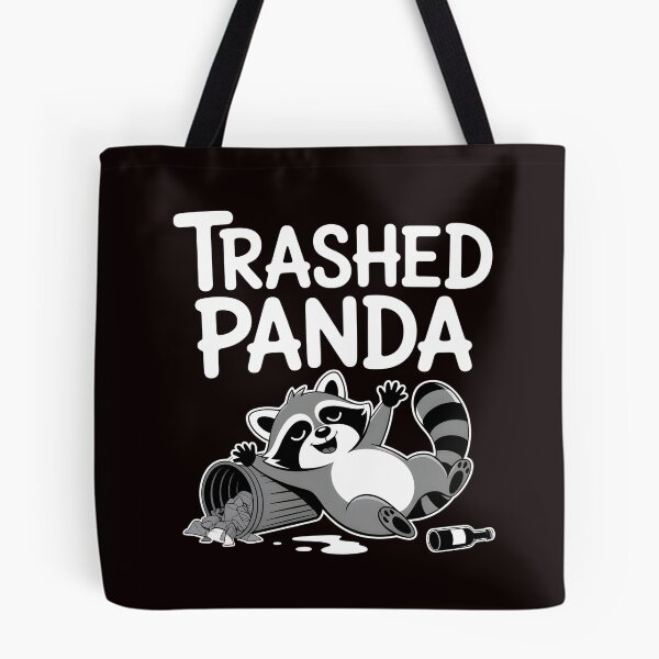 Item preview, Trashed Panda Drunk Raccoon – Classic Trashed Panda Shirt Humor designed and sold by Redgiant87x.