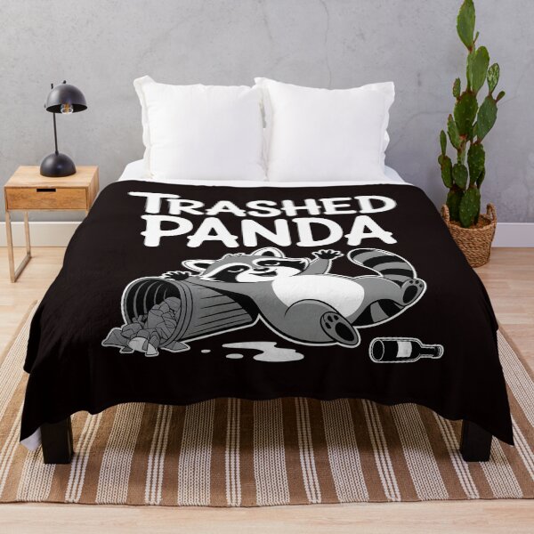 Item preview, Trashed Panda Drunk Raccoon – Classic Trashed Panda Shirt Humor designed and sold by Redgiant87x.