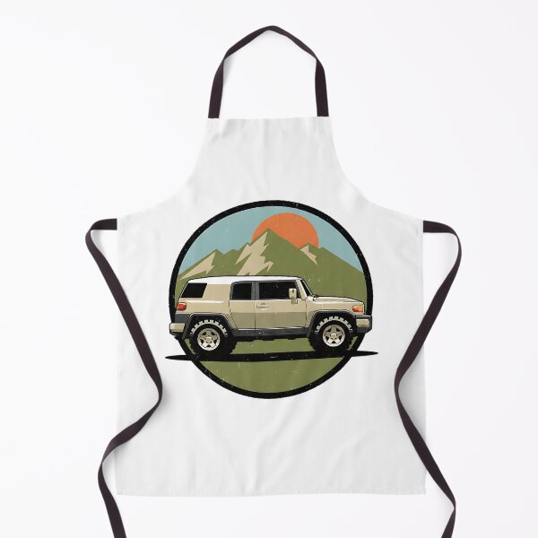 Item preview, Retro FJ Cruiser Mountain Adventure Off-Road designed and sold by Off-Road-Zone.