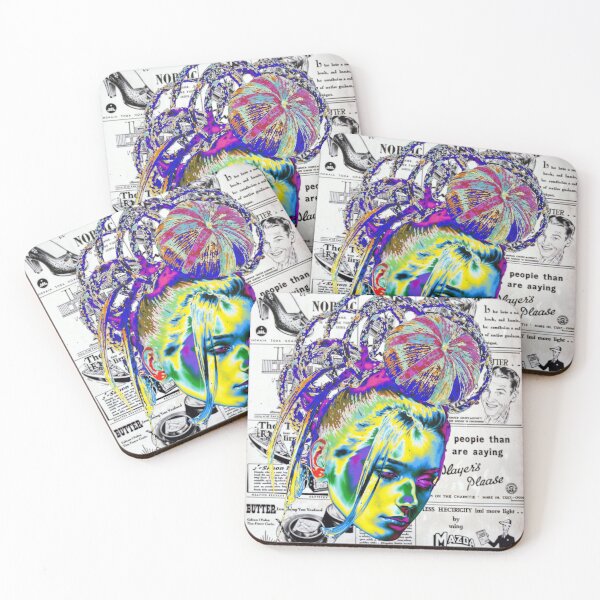 Item preview, Colorful Woman with Vintage collage designed and sold by DavidePoggio.