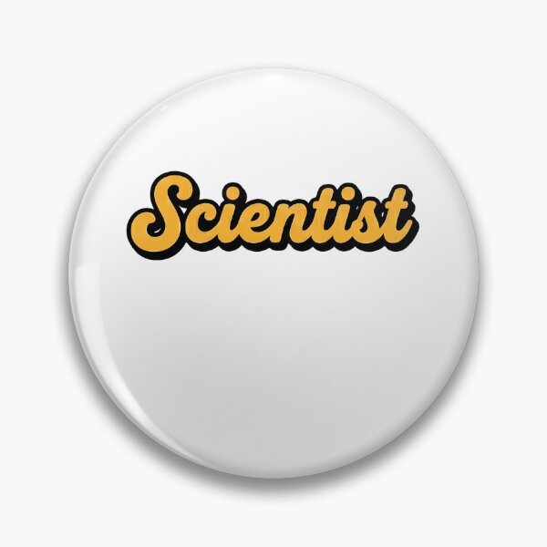 Item preview, Scientist Retro Sticker designed and sold by k3rstman1.