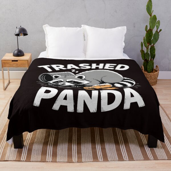 Item preview, Trashed Panda Drunk Raccoon – Meme Style Raccoon Lover Design designed and sold by Redgiant87x.