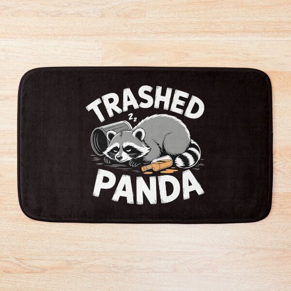 Item preview, Trashed Panda Drunk Raccoon – Meme Style Raccoon Lover Design designed and sold by Redgiant87x.