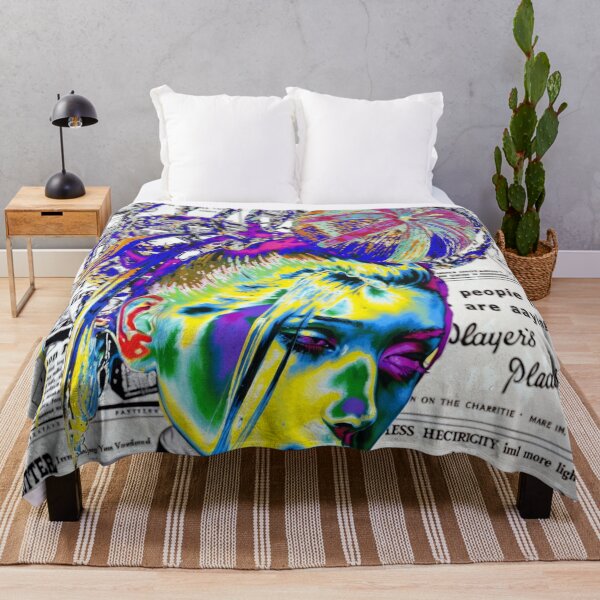 Item preview, Colorful Woman with Vintage collage designed and sold by DavidePoggio.