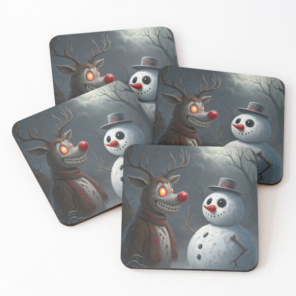 Item preview, Rudolf and Frosty (Spooky Edition) 18 designed and sold by AIfolklore.