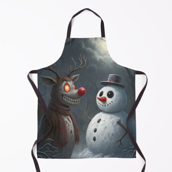 Item preview, Rudolf and Frosty (Spooky Edition) 18 designed and sold by AIfolklore.