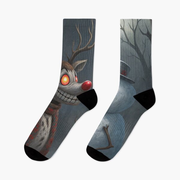 Item preview, Rudolf and Frosty (Spooky Edition) 18 designed and sold by AIfolklore.