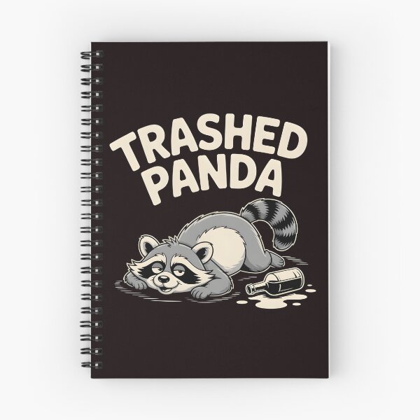 Item preview, Trashed Panda Drunk Raccoon – Funny Trash Panda Aesthetic designed and sold by Redgiant87x.