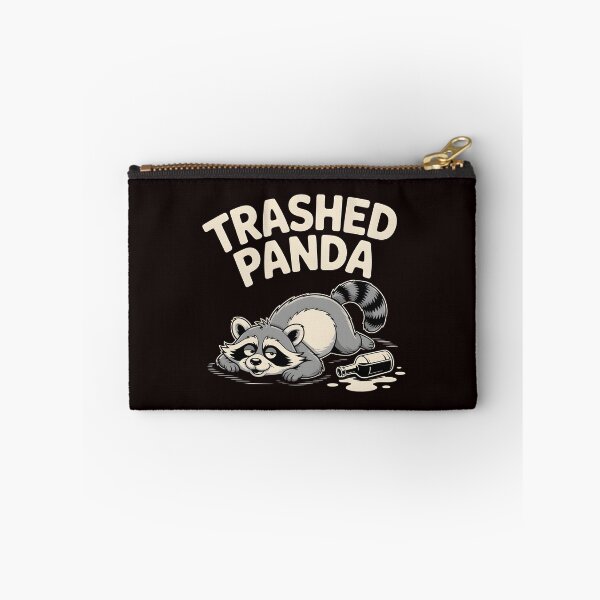 Item preview, Trashed Panda Drunk Raccoon – Funny Trash Panda Aesthetic designed and sold by Redgiant87x.