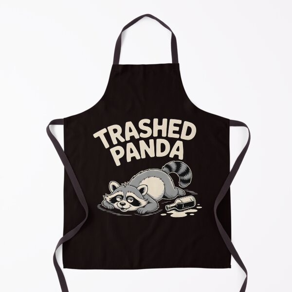 Item preview, Trashed Panda Drunk Raccoon – Funny Trash Panda Aesthetic designed and sold by Redgiant87x.