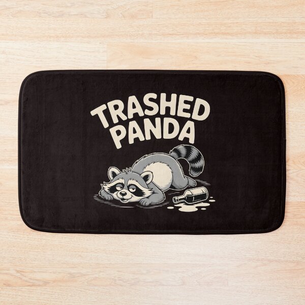 Item preview, Trashed Panda Drunk Raccoon – Funny Trash Panda Aesthetic designed and sold by Redgiant87x.