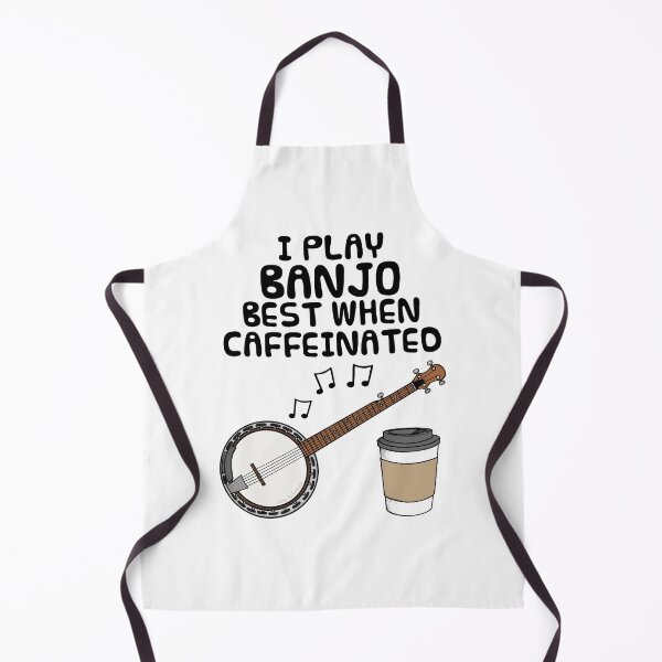 Item preview, I Play Banjo Best When Caffeinated, Banjoist Funny designed and sold by doodlerob.