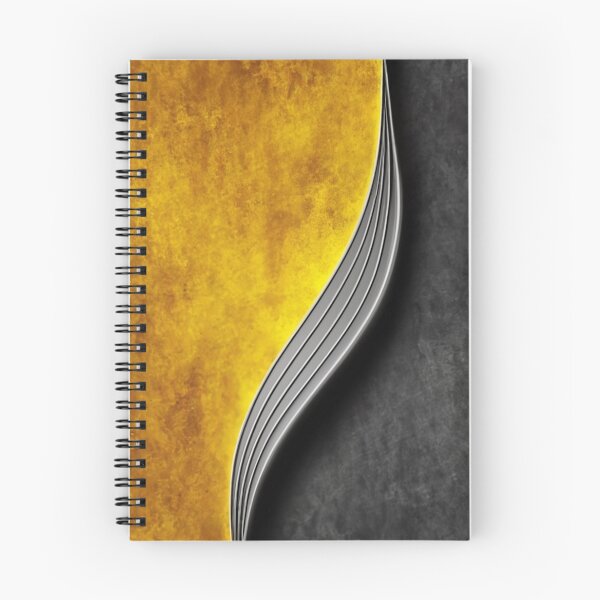 Item preview, Gold Black Abstract Silver Wave Design designed and sold by Ed & Harmony.