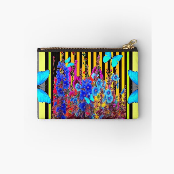 Item preview,  BLUE BUTTERFLIES  GREY & BLACK  GARDEN ABSTRACT FROM REDBUBBLE BY SHARLESART, designed and sold by sharlesart.
