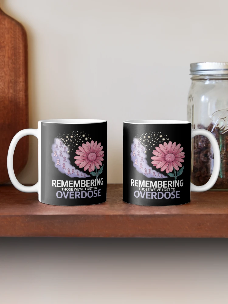 Thumbnail 2 of 6, Coffee Mug, Purple Ribbon Sunflower designed and sold by MathisBellanger.