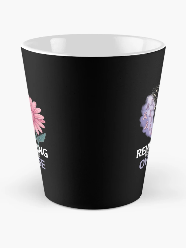 Thumbnail 2 of 4, Coffee Mug, Purple Ribbon Sunflower designed and sold by MathisBellanger.
