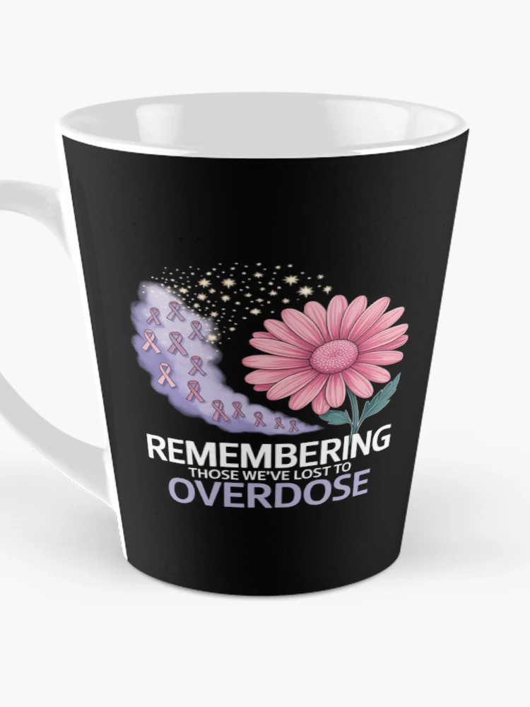 Thumbnail 3 of 4, Coffee Mug, Purple Ribbon Sunflower designed and sold by MathisBellanger.