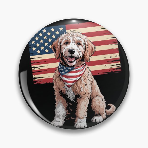 Item preview, Cockapoo Dog American Flag 4th Of July Cockapoo Dog  designed and sold by PowAcademy.