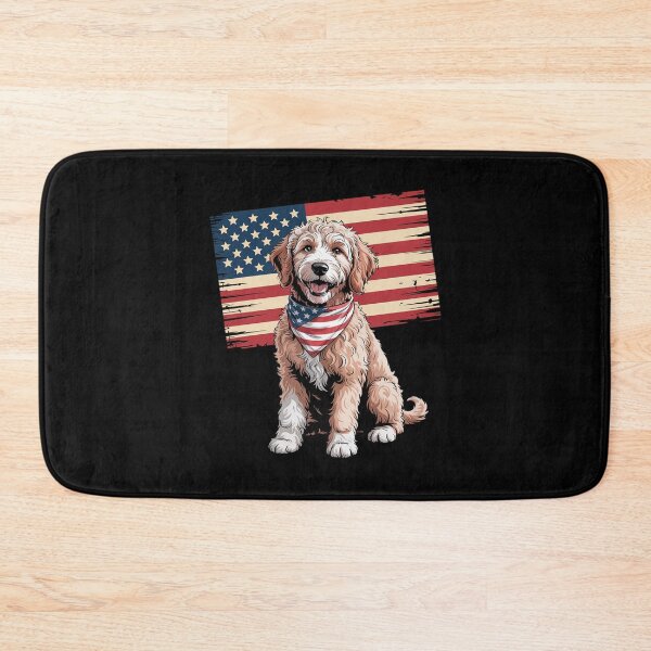 Item preview, Cockapoo Dog American Flag 4th Of July Cockapoo Dog  designed and sold by PowAcademy.