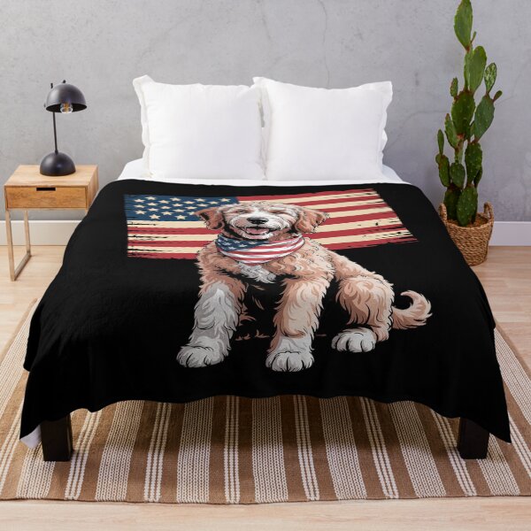 Item preview, Cockapoo Dog American Flag 4th Of July Cockapoo Dog designed and sold by PowAcademy.